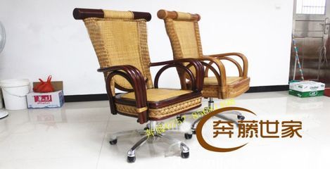 藤制办公椅 舒适与环保的办公新选择