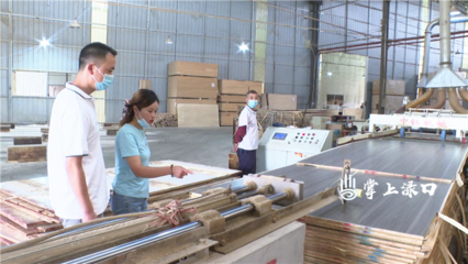 渌口区南洲镇横江村 以木为媒，家具配件打开致富新路